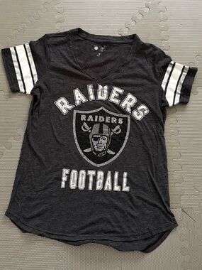 NFL raiders football tee